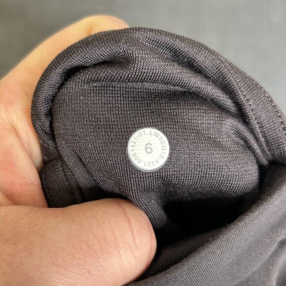 Lululemon Leggings Womens 6 Brown High Rise Pockets Yoga Ankle Pants Athletic - Picture 6 of 12